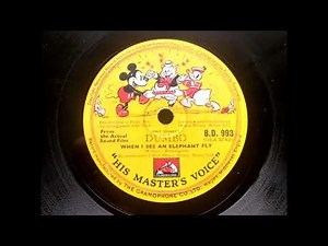 (1941) When I see an elephant fly - Dumbo