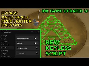 INK GAMES NEW SCRIPT UI - BYPASS NEW ANTICHEAT , FREE LIGHTER DALGONA (OP)