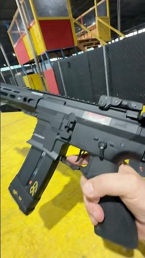 Lancer Tactical Gen 4 Airsoft rifle accuracy testing. I’m impressed! ‪@LancerTacticalTV‬ #airsoft