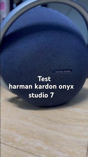 Test harman kardon onyx studio 7