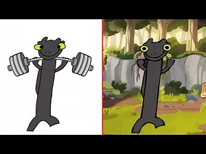 Toothless Dancing Funny Drawing Meme 😂 Try Not To Laugh 😂