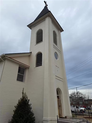 It was an honor for Norwood Wyatt Chapel to be involved in the restoration of the Rev. Father Michael Dougherty Monument on the grounds of St. John the Baptist Catholic Church in Tuscaloosa. Established in the mid 1800s, St. John the Baptist Catholic Church holds a special place in Alabama’s history as one of the earliest Catholic parishes in the region. Founded by a small but devoted community of Irish and French immigrants, the church has stood through times of growth, hardship, war, and renew