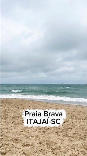 PRAIA BRAVA - ITAJAÍ SC #praia #beachday