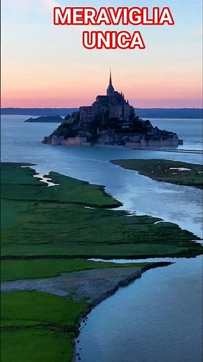 Ecco perché Mont Saint-Michel è il luogo più magico del mondo #montsaintmichel #france #travel