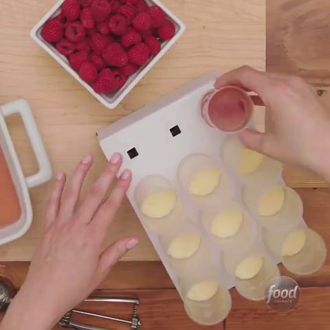 21M views · 7.3K reactions | These push-pops are infused with rosé wine, fresh berries and pound cake!  #HowToWinSummer Get the recipe: https://foodtv.com/2VBtj0C! | Food Network | Facebook