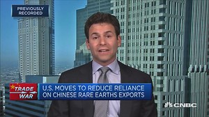 Discussing the 'complex' process of rare earth production