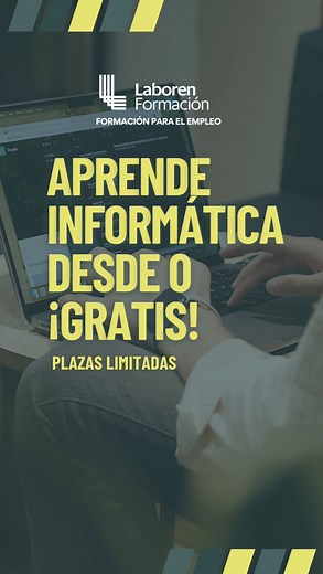 Curso 💯% GRATUITO de Informática Básica en Laboren Formación (Pamplona) 💻🔐 ¿Todavía te bloquea abrir un archivo o enviar un correo? Te acompañamos paso a paso ✨ 👉 Ofimática 👉 Competencias digitales 👉 Seguridad y privacidad 👉 Ciberseguridad para principiantes 🗓️Fecha inicio: 3 de noviembre de 2025 🗓️Fecha fin: 12 de diciembre de 2025 📅 Duración: 72 horas 🕙 Horario de lunes a jueves de 9:30 a 12:30 📍 FORMACIÓN PRESENCIAL 📍 Laboren Formación — Pamplona - C/Larrazko, entre el nº 91 y el