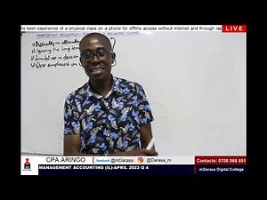 MARGINAL & ABSORPTION COSTING - APRIL 2023 EXAMS Q 4