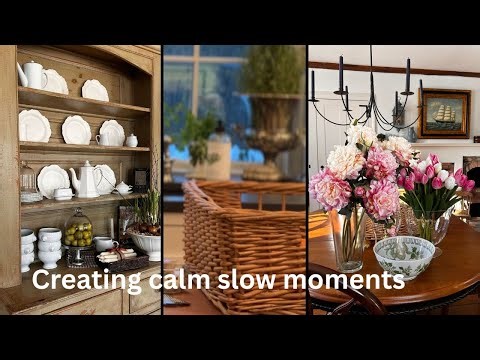 Choosing to create slow cozy moments