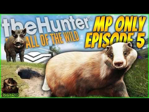 We Hunted A HUGE Erythristic Red European Badger & More! Call of The Wild Mp Only Ep5