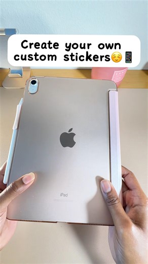 Create your own custom stickers in the notes app😊📱#notes #ipad #ipadtips #tip