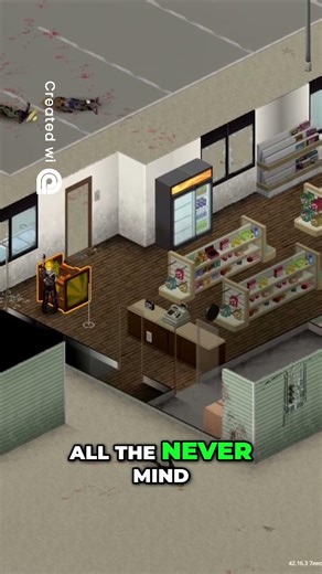 Clearing out the Rosewood Gas Station Mini Horde | Project Zomboid Nomad Adventure