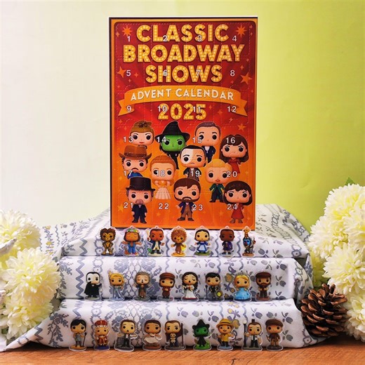Broadway Musical Advent Calendar 2025: Acrylic Charms Theater Countdown - Etsy