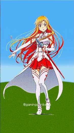 Virtual Legends in Pixel Art | Kirito, Asuna, Sinon & Alice