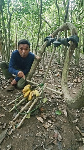 Traps emergency dramatic #alanhwild #trap #survival #bushcraft