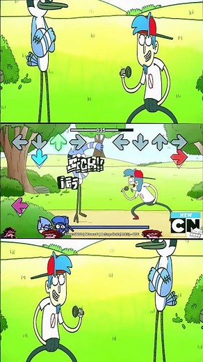 Friday Night Funkin' vs poop fart (Regular Show FNF Mod) It's Mordecai VS BF in Slack