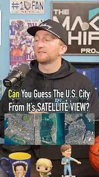 NAME The U.S. CITY From It’s SATELLITE View! #shorts #geography #usa #travel #nyc
