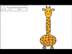 How to draw wild animals🦒