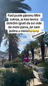 Kad puste pjesmu Mini suknja, ja kao lavica dotrčim igrati da svi vide da meni pjeva, jer sam jedina u minici #😂 #balkan #humor #instagood | HUMOR 24 SATA