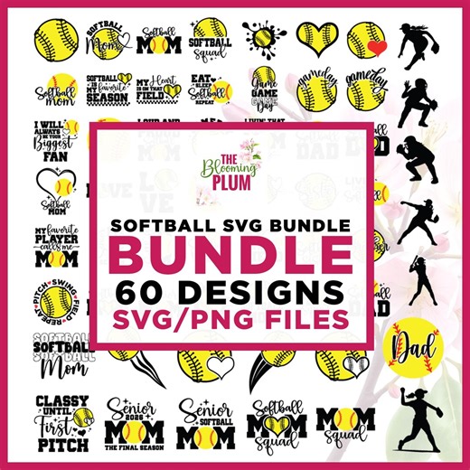 Softball SVG Bundle, Bears Softball Svg, Cricut, Sublimation, Softball Designs, Fun Softball Svg, Softball Home Run Svg, Sports Tee Designs - Etsy