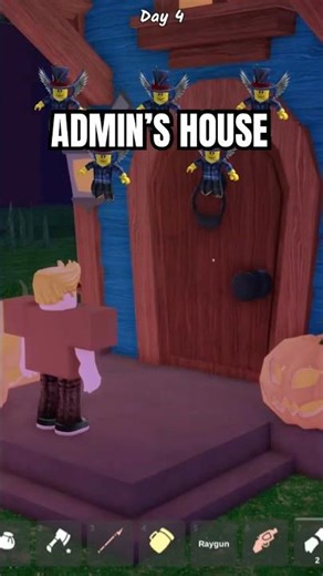 ADMIN House Trick or Treat #99nightintheforest #roblox #usa