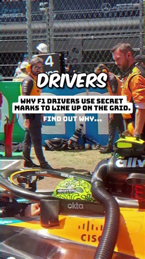 How F1 Drivers Line Up Perfectly On The Grid