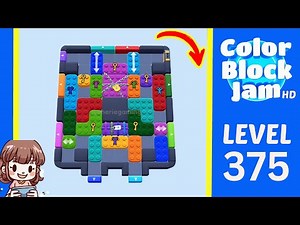 Color Block Jam Level 375 Solution Walkthrough
