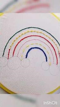 stem stitch tutorial ll for beginners ll easy embroidery