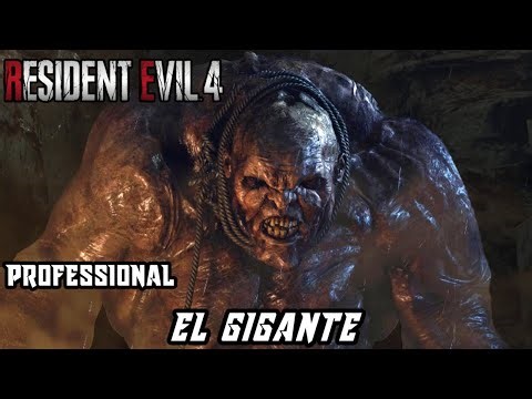 Resident Evil 4 Remake - El Gigante [Professional | No Damage | Weapons lvl 1]