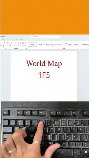 How to Draw a World Map in MS Word Using Simple Keyboard Shortcuts – Surprisingly Easy!
