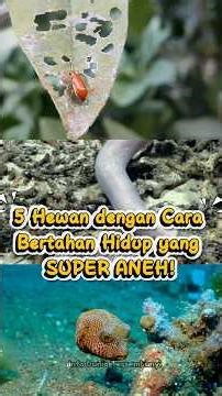 Hewan dengan cara bertahan hidup yang super unik! #hewanunik #animalfacts #weirdanimals #shorts