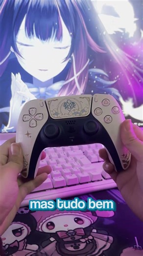 Comprei o controle de PS5 MAIS LINDO de TODOS✨