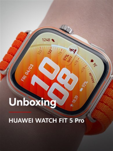 HUAWEI WATCH FIT 5 Pro Unboxing — Lihat Detail dan Fitur Awal