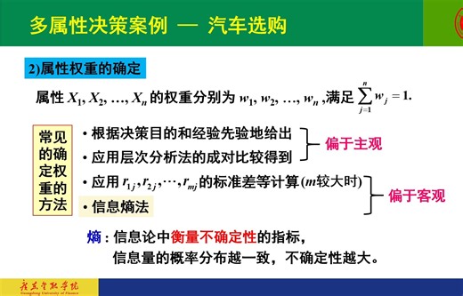 2024暑假数模培训7-熵权法&TOPSIS及软件实现