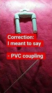 Why you should not use a PVC compression coupling