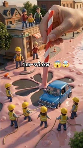 🚨 Wait till the end! 😱 Tiny heroes take on a giant rescue mission! 💪❤️#viral #trending #reels