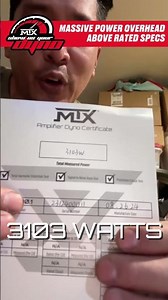 This 2500W Amp Made 3103W on the Dyno
