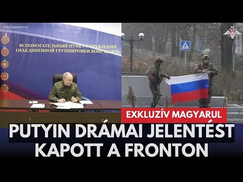 Putyin a fronton: Bevettük Pokrovszkot és Vovcsanszkot, haladunk tovább!