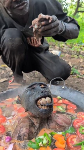 Humans Before Civilization 😱 | Hadzabe Tribe Cooking & Eating Monkey in African Wilderness