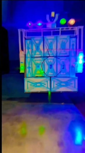 mini cardboard dj setup sarzen dj loading mini dj sound at home 😈😈😈 #setupbox #screensetup