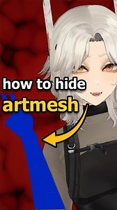 HOW TO HIDE VTUBER MODEL PARTS / ARTMESH! If you ever needed to temporarily hide a body part, you can do it by using the opacity slider in the 'customize model' settings. Just click on each mesh and slide it down, then save the configuration. This is really awesome for hiding arms for arm assets, but can be used for anything! #vtubestudio #vtubermodel #vtuber #tutorial | Phlox Nesspalier