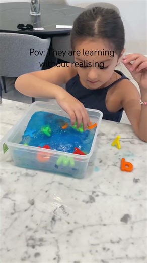 Rescue the frozen letters activity!