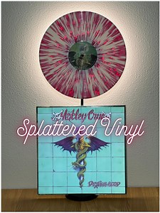 Lighted Vinyl Record Display for Translucent, Picture Disc, Colored, Black, Splattered Vinyl - Etsy