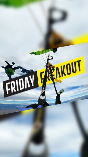 9.7K views · 39 reactions | Friday Freakout: Skydiver Knocked Out By...