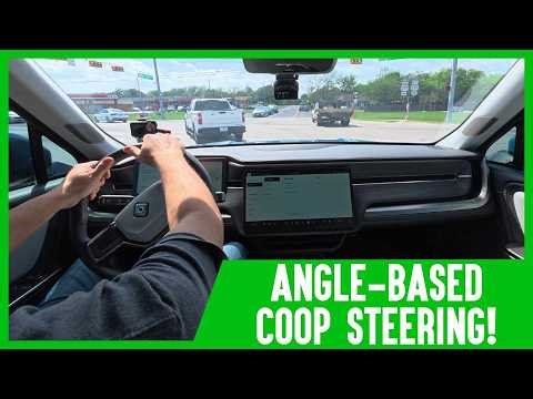 The Biggest Rivian Angle-Based Steering Criticism Just Got Answered