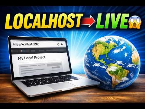 Cloudflare Tunnel 🔥 Share Localhost in 30 Seconds (No Deploy).How to Share Localhost Publicly..