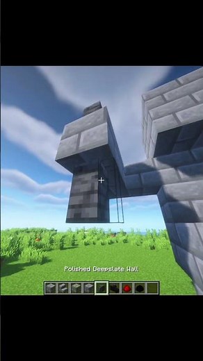 Minecraft statue build nice looking #gaming