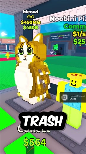 Day In A Life OF MEOWL🥀💀#roblox #stealabrainrot