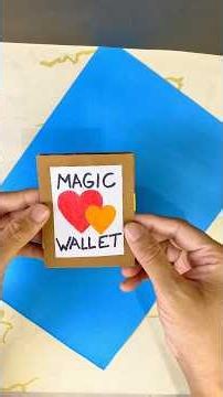DIY Cardboard Magic Trick That Fools Everyone 🎩 #magictutorial #crafthack #shorts