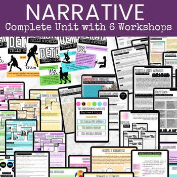 Narrative Unit: Digital, Editable, 3 Weeks